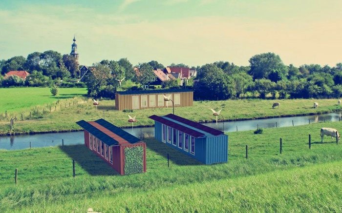 Container Haus: Überall hinziehen mit den grünen Sustainer Homes