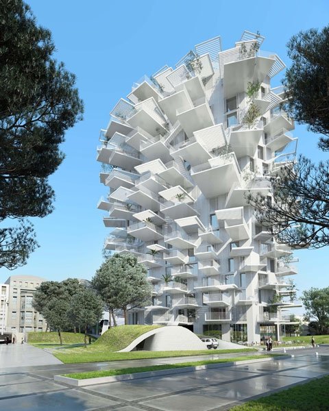 Moderne Architektur: Montpellier bekommt einen Baum als Gebäude