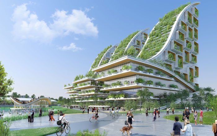 Öko-Quartier soll viel Grün nach Brüssel bringen