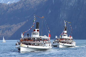 Dampfschiff-Fahrt: Nostalgisch unterwegs auf Schweizer Seen