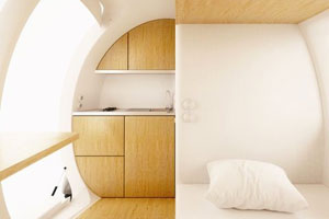 Alles auf 8 m²: Einmalig und autark wohnen in der Ecocapsule