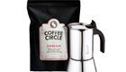 Gewinne 3 x 1 Espressokocher mit 3-Monatsabo feinstem Bio-Espresso von Coffee Circle!