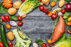 Gesund essen mit Obst und Gemüse vom Online-Hofladen