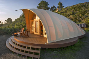 Dieses Zelt zeigt, wie Campen mit Komfort geht
