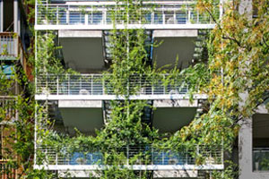 Wohnen im Grünen: Dieses Hotel holt den Regenwald in die Stadt