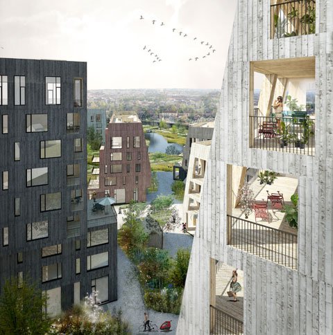 Stadt aus Holz: Schweden bekommt richtig coole «Timber Town»