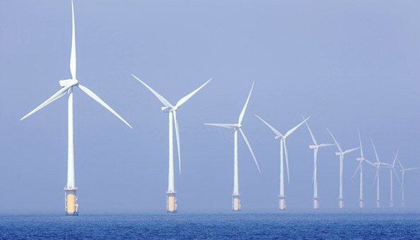 Windkraftanlagen sind wichtige Faktoren für Umwelt und Energie.
