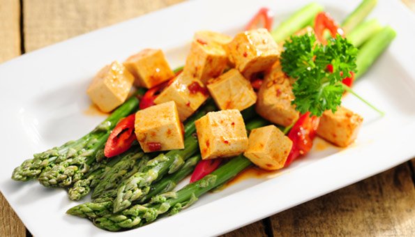 Vegetarische Lebensmittel: Tofu