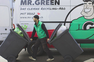 Wir verlosen 3 praktische Recycling-Abos von Mr. Green