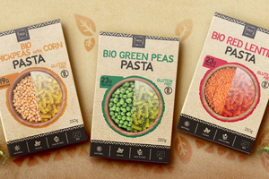 5 Sets mit Bio-Pasta aus Hülsenfrüchten gewinnen