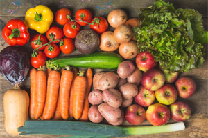 3 Körbe mit frischem Bio-Gemüse und -Obst für je 60.– gewinnen