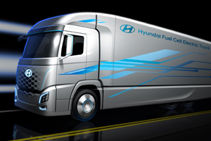 Weltweit erste Wasserstoff-LKW-Flotte bald auf unseren Strassen