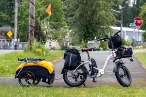 E-Bikes mit Anhänger – der ideale Autoersatz