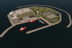 Künstliche Inseln in der Nordsee sollen die Energiewende beschleunigen