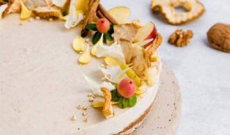 Herbstlicher Apple Crumble Cake aus Lola’s vegan Kitchen