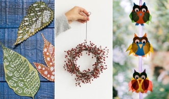 6 kreative Ideen zum Herbstbasteln