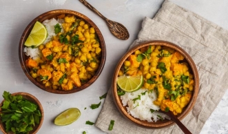 Veganes Curry mit Kichererbsen – ein einfaches Rezept