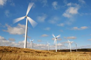 Kraftstoff könnte bald mit Windenergie hergestellt werden.
