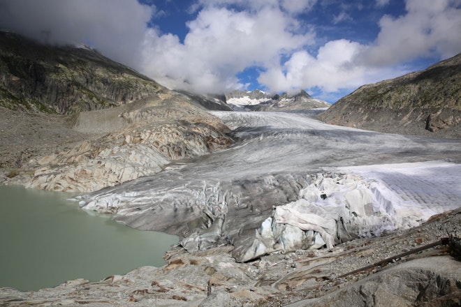 Die beiden Gletscher Zanfleuron und Scex Rouge 