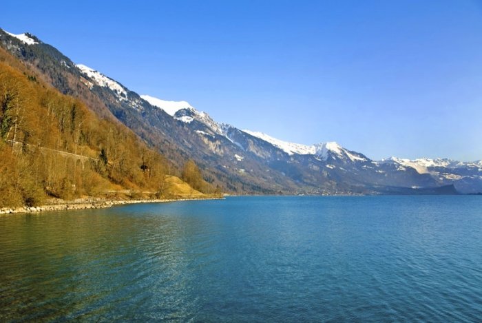 Der Genfersee ist der grösste französisch-schweizerische See