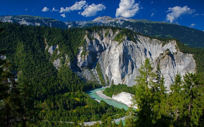 Flüsse in der Schweiz: Vielseitiger Rhein in der Schweiz