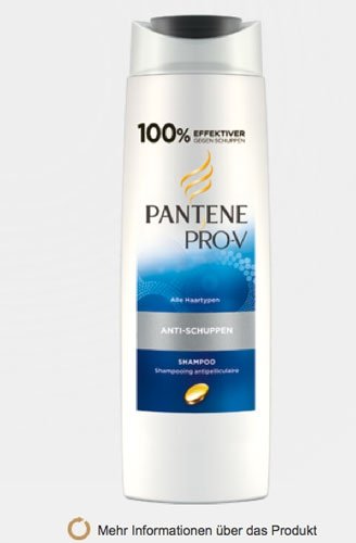 Schuppen Shampoos im Test: Pantene Pro-V ist nicht empfehlenswert