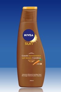 Selbstbräuner im Test: Carotin Sonnenmilch von Nivea