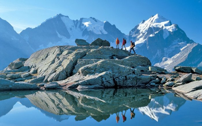 Im Kanton Graubünden kommen Kletterer auf ihre Kosten