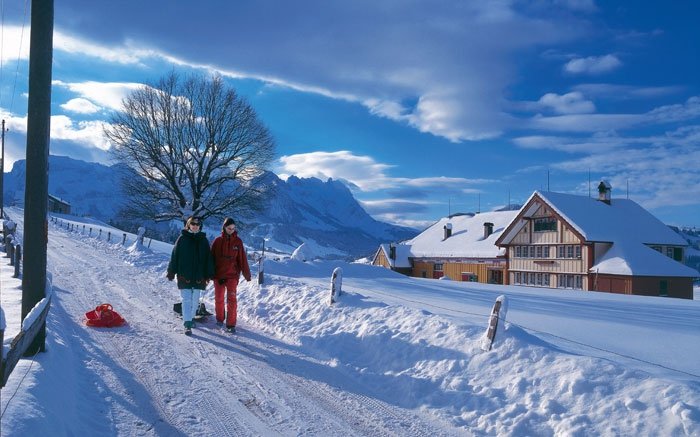 Wo Sie winterwandern im wunderschönen Appenzellerland