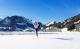 Natureisbahn unter eindrücklichen Bergen: Schwarzsee für Eissportliebhaber