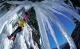 Eisklettern an der Taminaschlucht: Beeindruckende Eiszapfen im Taminatal