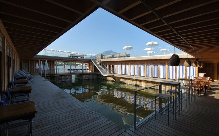 Willkommen auf dem Sonnendeck: Das traumhafte Seebad Luzern