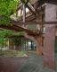 Baumhaus der Zukunft: Baumförmige Metallsäulen bilden das Gerüst