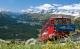 Schweizer Alpen: Standseilbahn von Punt Muragl im Bündner Engadin