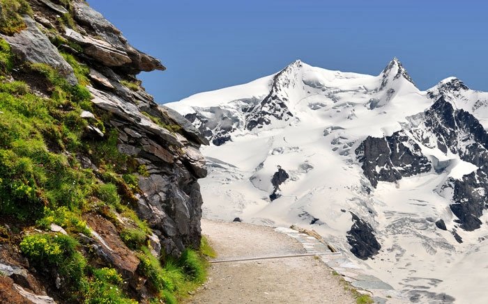 Die höchsten Berge der Schweiz: Die Dufourspitze