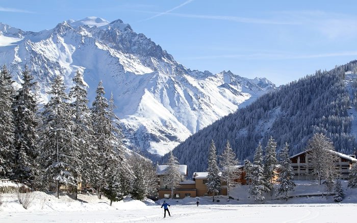 Champex-Lac: das «kleine Kanada» im Wallis mit Skiern entdecken