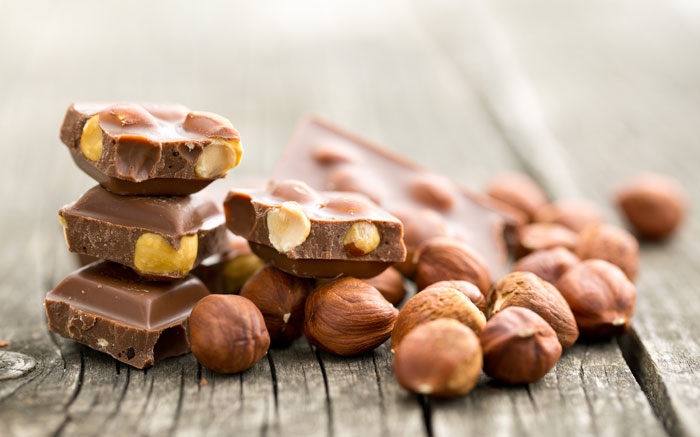 Schokolade selber machen: Nüsse