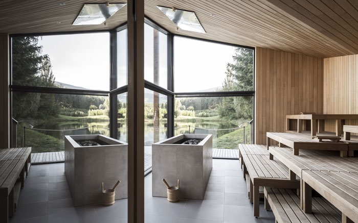 Naturhotel: In der Bio-Sauna die Seele baumeln lassen