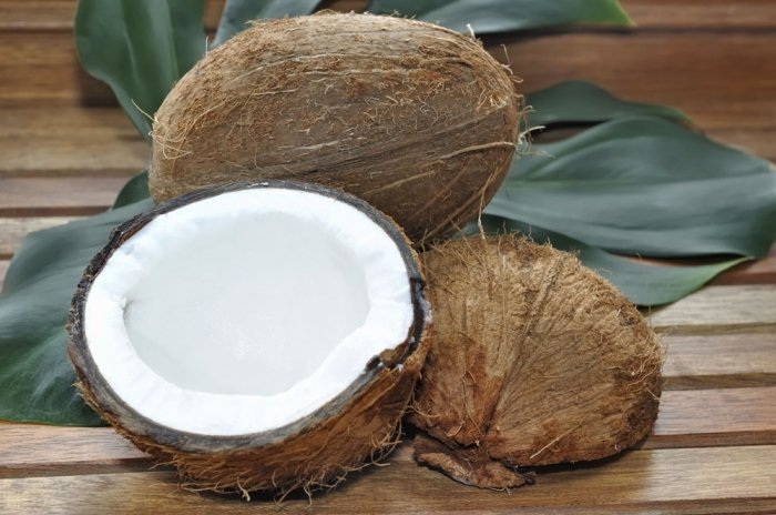 Exotische Früchte: Kokosnuss