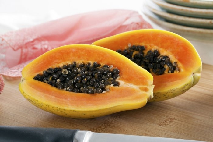 Exotische Früchte: Papaya