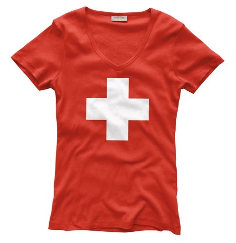 Das Schweizer Mode-Unternehmen Switcher ist stolz auf seine Herkunft. Dies spiegelt sich vor allem in seiner trendy T-Shirt-Kollektion wider. Foto: Switcher