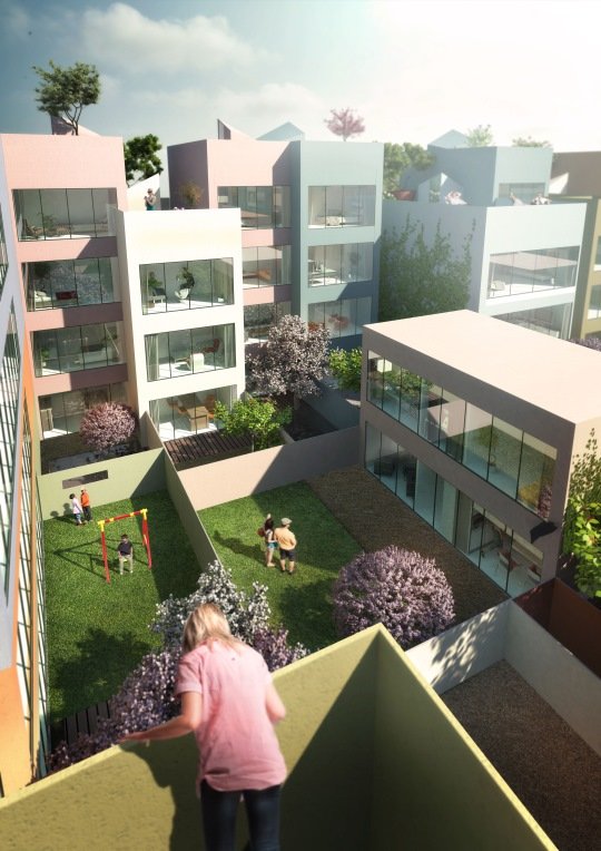 Nachhaltige Architektur in Emmen, Quartier Feldbreite