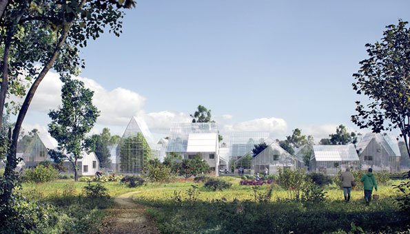 Ökodorf in Holland als Modell der Stadt der Zukunft