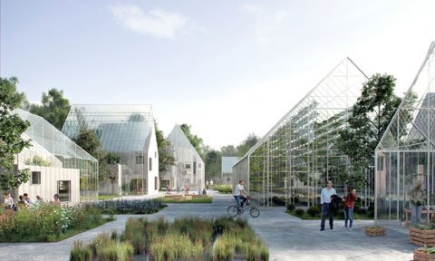 Ökodorf in Holland als Modell der Stadt der Zukunft