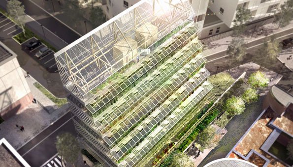 Vertical Farming: Dieses Haus versorgt ein Quartier mit Gemüse