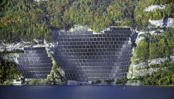 Am Walensee soll die grösste Solaranlage der Schweiz gebaut werden.