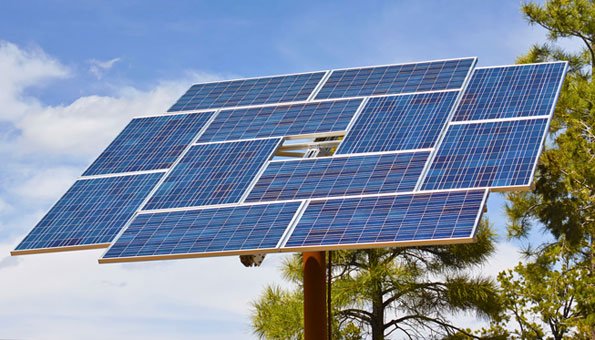Der Wirkungsgrad der Solarzellen verdeutlicht, wieviel Energie gewonnen wird.