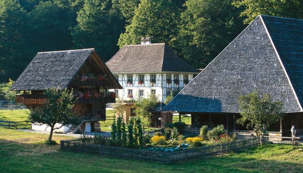 Destinations de l'excursion Oberland bernois: le musée en plein air de Ballenberg