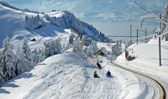 Schlittelspass ganz nah: Rasante Routen in der Zentralschweiz
