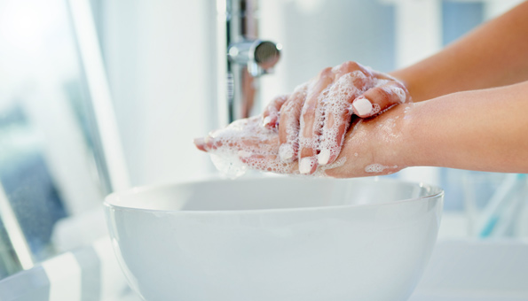 Hände richtig waschen